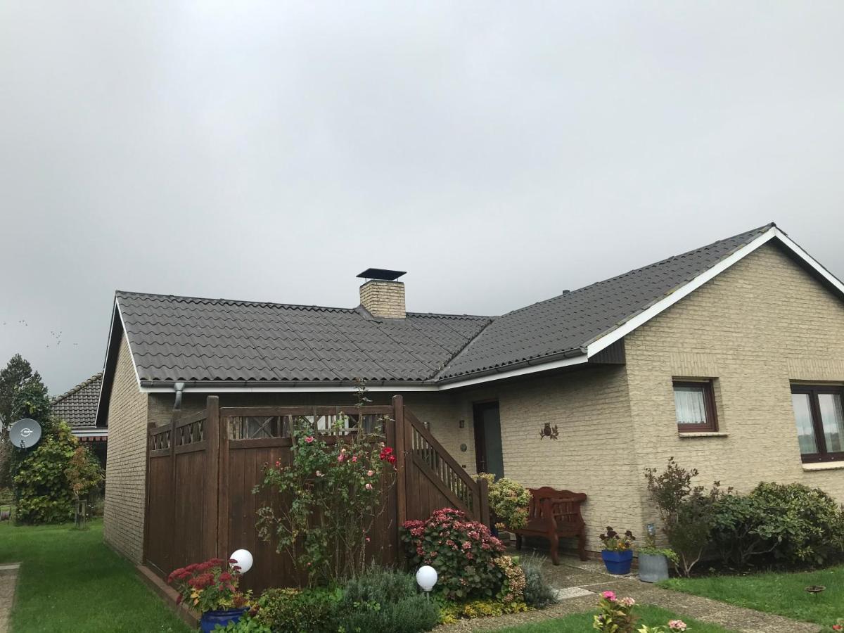 Gemuetliches Ferienhaus Hinterm Deich Nordstrand Εξωτερικό φωτογραφία